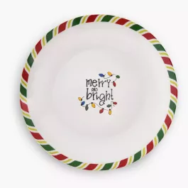 Talerz świąteczny DUKA FESTLIG 20 cm porcelanowy
