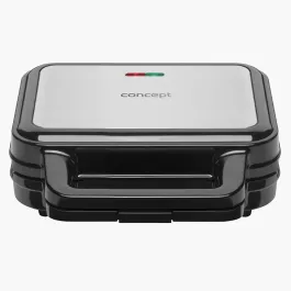 Opiekacz do kanapek toster 4w1 CONCEPT 900 W srebrny czarny