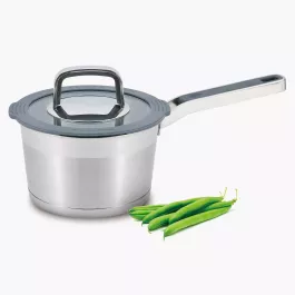 Rondel z pokrywką DUKA ESKIL 1600 ml srebrny stal nierdzewna