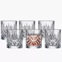 Szklanki do napojów LYNGBY MELODIA 230 ml 6 szt. szkło kryształowe