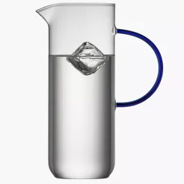 Dzbanek do napojów LYNGBY TORINO 1,1 l niebieski szklany