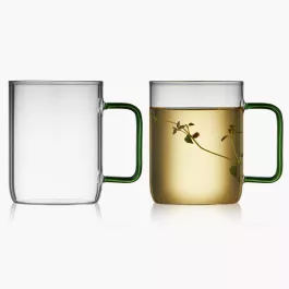 Kubki do napojów LYNGBY TORINO 2 szt. 400 ml zielone