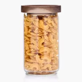 Pojemnik słój kuchenny DUKA RUNE 800 ml transparentny szkło