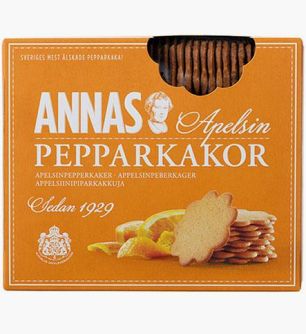 Pierniczki pomarańczowe szwedzkie pepparkakor ANNAS 300 g