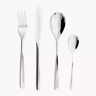 Zestaw sztućców DUKA SIGRID 24 elementy stal nierdzewna