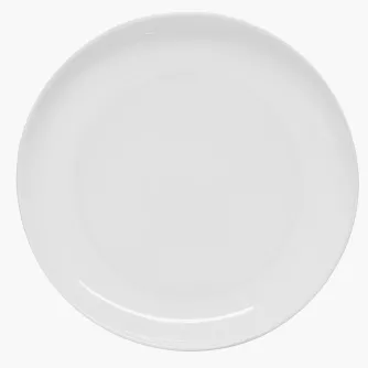 Talerz obiadowy DUKA EVERYDAY 26,5 cm biały porcelanowy