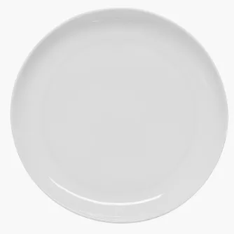 Talerz śniadaniowy DUKA EVERYDAY 20,5 cm biały porcelanowy