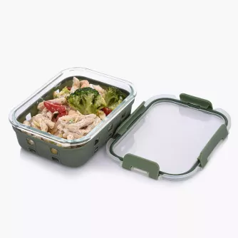 Pojemnik na żywność lunchbox DUKA IDEAL LUNCH 1050 ml szklany