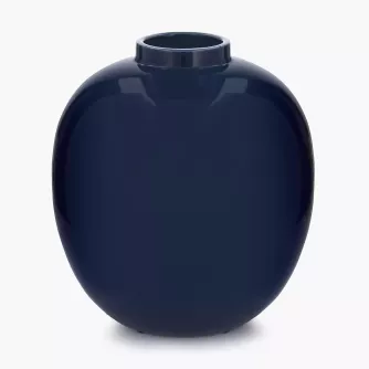 Wazon dekoracyjny na kwiaty DUKA MERLOT 24 cm granatowy