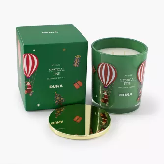 Zapachowa świeca sojowa LYCKLIG MYSTICAL PINE 8,8x10,8 cm
