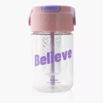 Bidon DUKA CASUAL 600 ml różowy