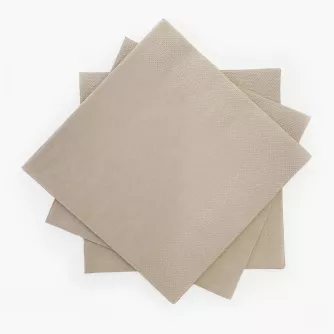 Serwetki papierowe DUKA MONONORD 33x33 cm 20 szt. beżowe