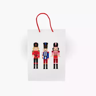 Torba prezentowa LUCAS dziadki do orzechów 23x32x11cm