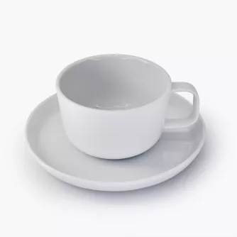 Filiżanka ze spodkiem DUKA NORD 320 ml 17 cm