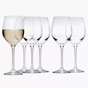 Zestaw kieliszków do białego wina DUKA AURA 6 sztuk szkło