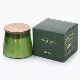 Świeca zapachowa sojowa Coconut Verbena DUKA BERG 260 g