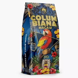 Kawa ziarnista BLUE ORCA COFFEE Columbiana Macaw 1 kg