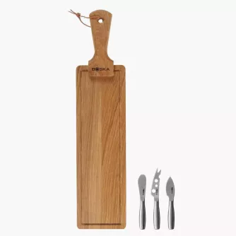 Zestaw do sera BOSKA Friends deska i 3 noże