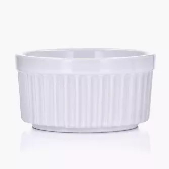 Kokilka DUKA BRULEE 11 cm biała ceramika