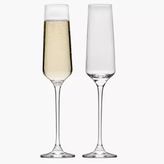 Zestaw kieliszków do szampana DUKA CHARISMA 2 sztuki 190 ml szkło