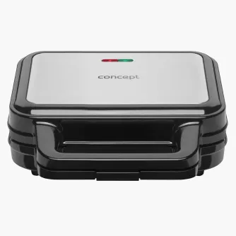 Opiekacz do kanapek toster 4w1 CONCEPT 900 W srebrny czarny