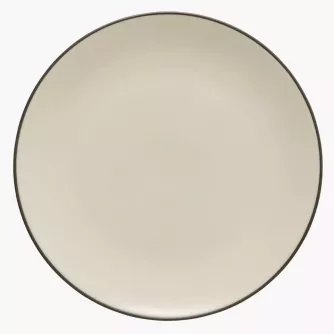 Talerz obiadowy COSTA NOVA STACKED ORGANIC 27 cm piaskowy kamionkowy