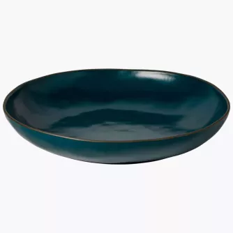 Misa do serwowania COSTA NOVA STACKED ORGANIC 37 cm turkusowa