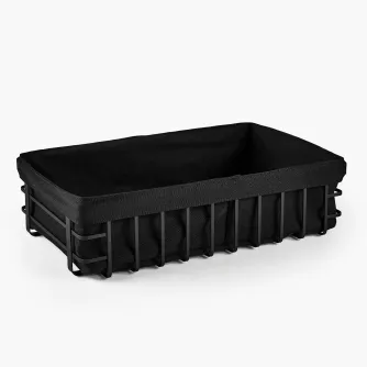 Koszyk na pieczywo HOLM 40 x 25 x 10 cm czarny