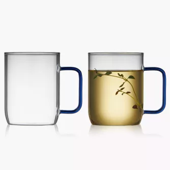 Kubki do napojów LYNGBY TORINO 2 szt. 400 ml niebieskie
