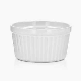 Kokilka DUKA NIKLAS 9 cm biała kamionka