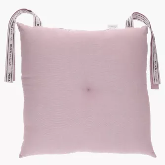 Poduszka na krzesło DUKA ORIGIN 40x40 cm różowa bawełna