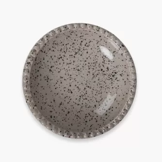 Głęboki talerz do serwowania SAGAFORM DITTE szary