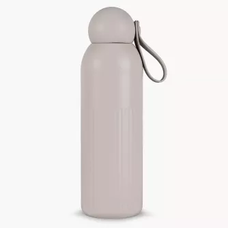 Butelka termiczna SAGAFORM TEKLA 500ml beżowa stal nierdzewna