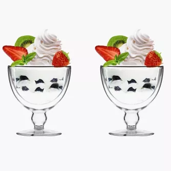 Pucharki do deserów VIALLI DESIGN AMO 2 szt. 250 ml