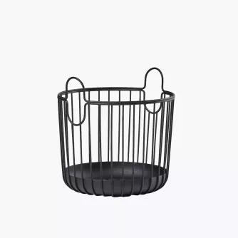 Koszyk metalowy ZONE DENMARK 20 x 20 cm czarny