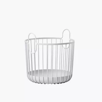 Koszyk metalowy ZONE DENMARK 20 x 20 cm jasnoszary