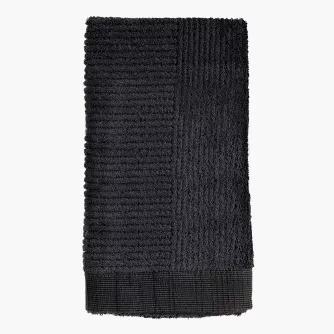 Ręcznik ZONE DENMARK CLASSIC 100x50 cm czarny bawełniany
