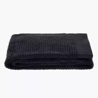 Ręcznik ZONE DENMARK CLASSIC 140x70 cm czarny bawełniany