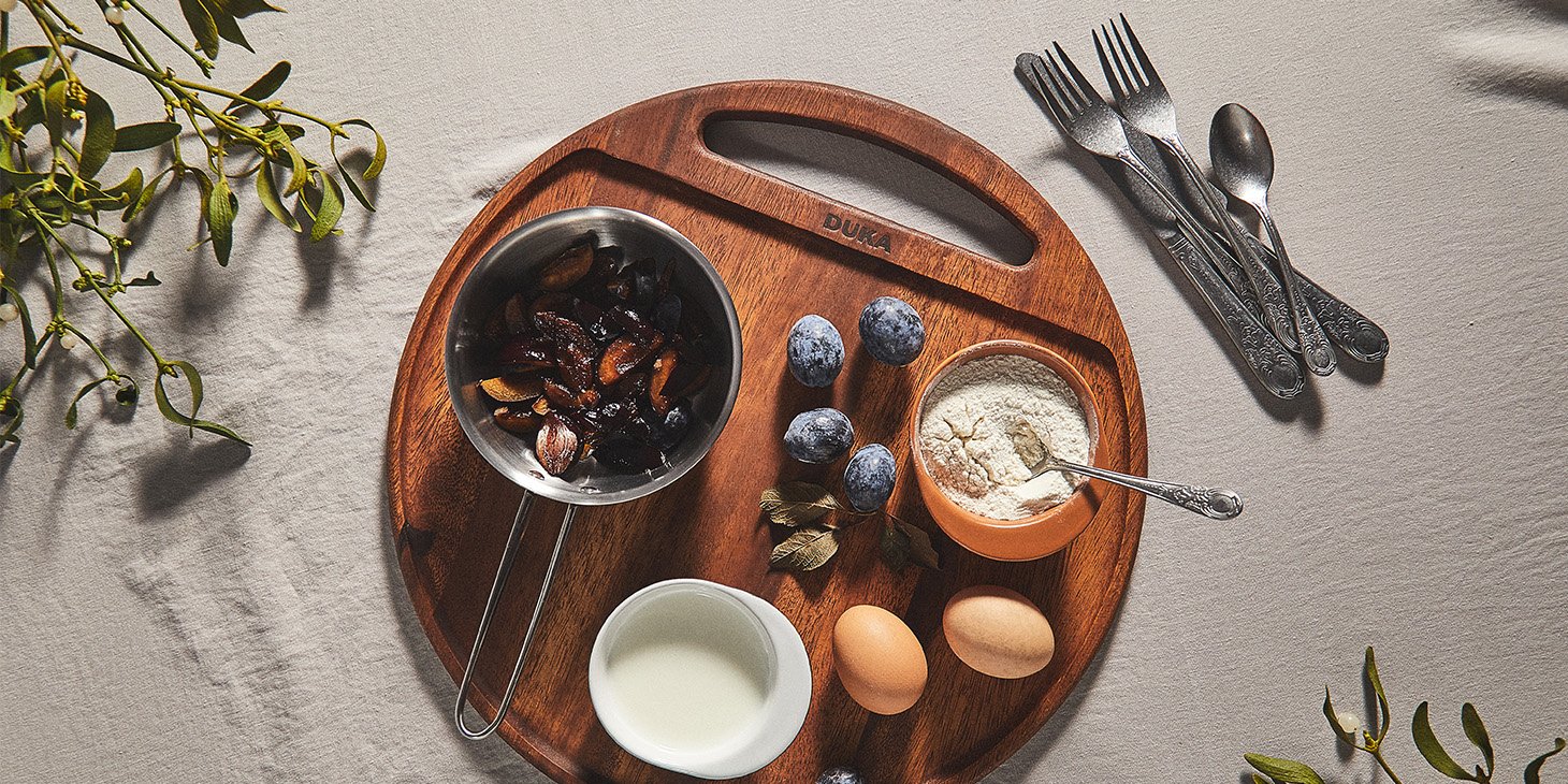 Składniki na słodkie ciastka z ciasta francuskiego