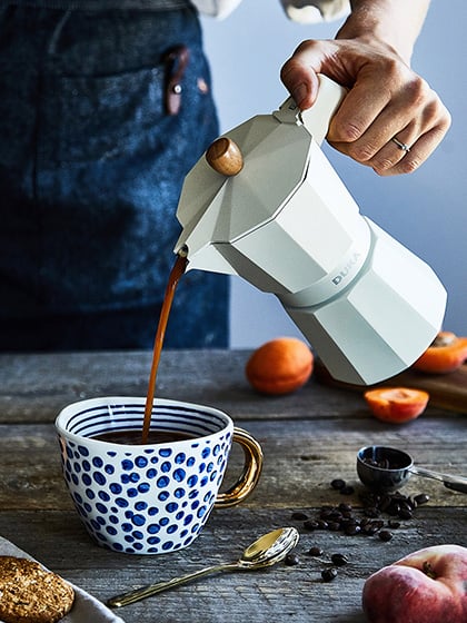 Kawiarka i kubek DUKA SIREN